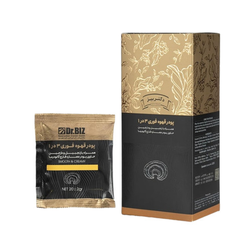 قهوه ماسالا با قارچ گانودرما ۲۰ عددی